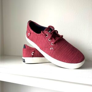 Sperry Kids Washable Textile Lace-Up Sneakers